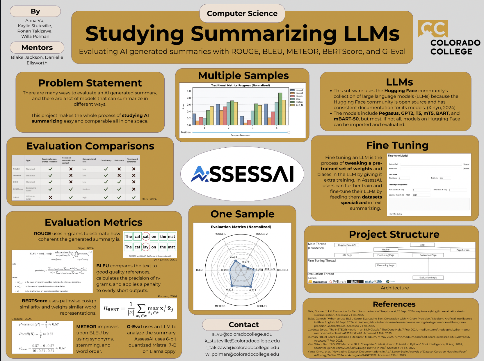 AssessAI Capstone Poster